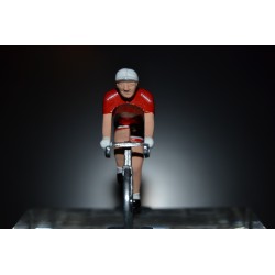 Champion d'Autriche 2016/2017 Matthias Brändle - petit cycliste miniature en metal