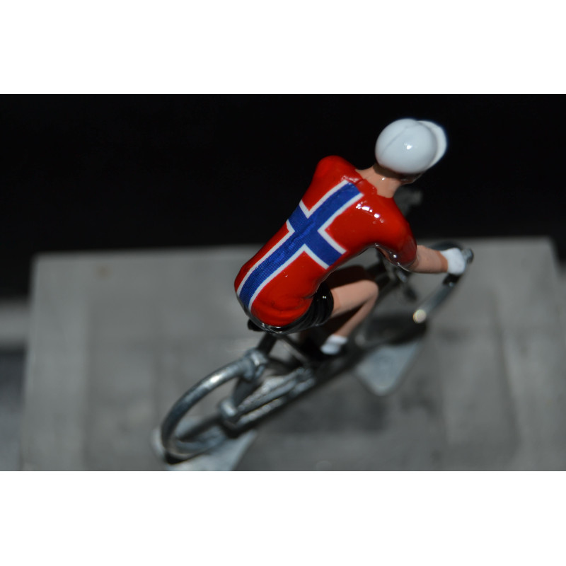 Norvege - figurine petit cycliste