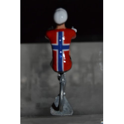 Norvege - figurine petit cycliste