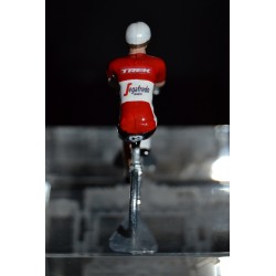 Champion d'Autriche 2016/2017 Matthias Brändle - petit cycliste miniature en metal