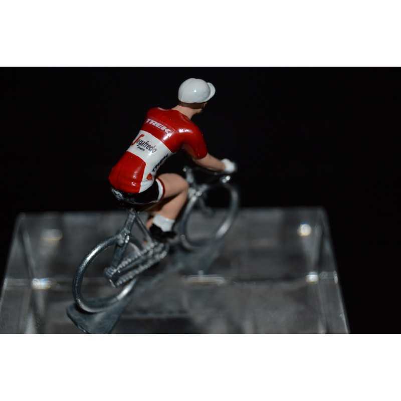 Champion d'Autriche 2016/2017 Matthias Brändle - petit cycliste miniature en metal