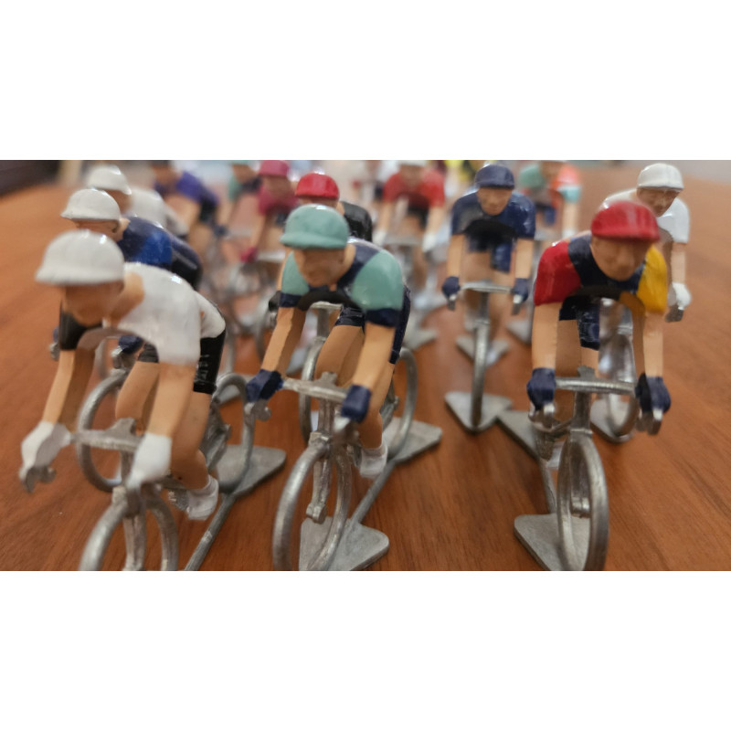 Peloton Tour de France 2025 – Coffret complet des 23 équipes en zamak