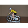 Cycliste Maillot Jaune