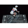 Champion de Grande Bretagne 2016/2017 Adam Blythe - petit cycliste miniature en metal