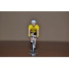 Cycliste Maillot Jaune