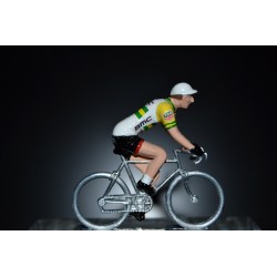 Champion d'Australie 2016/2017 Miles Scotson - petit cycliste miniature en metal