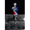 FDJ Nouvelle Aquitaine 2017 - petit cycliste miniature en metal