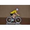 Cycliste Maillot Jaune