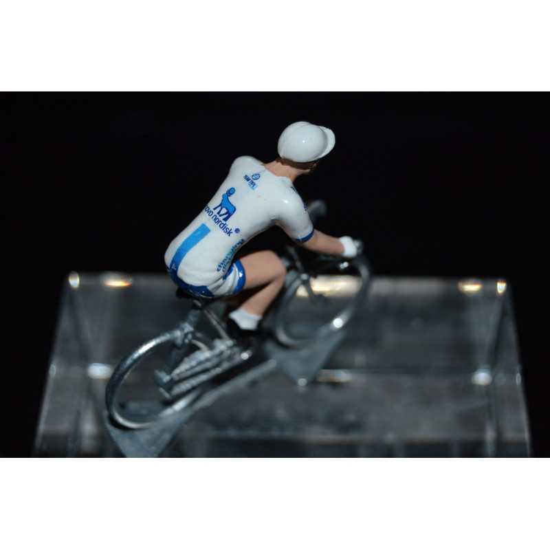 Novo Nordisk 2017 Changing Diabetes - petit cycliste miniature en metal
