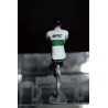 Champion d'Irlande 2016/2017 Nicholas Roche - petit cycliste miniature en metal