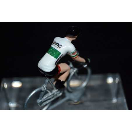 Champion d'Irlande 2016/2017 Nicholas Roche - petit cycliste miniature en metal