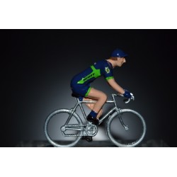 Orica Scott 2017 - petit cycliste miniature en metal