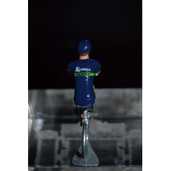 Orica Scott 2017 - petit cycliste miniature en metal