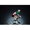 Champion d'Italie 2016/2017 Giacomo Nizzolo - petit cycliste miniature en acier