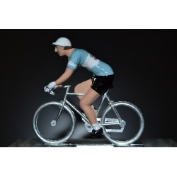 Bianchi Campagnolo - petit cycliste en métal zamak