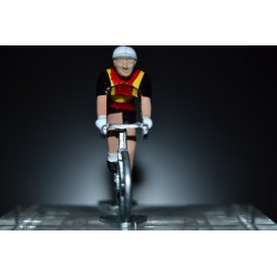 Ti Raleigh - petit cycliste en plomb metal zamak