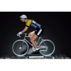 La vie claire - petit cycliste en plomb metal zamak
