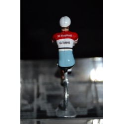 Gitane St Raphael - petit cycliste en metal
