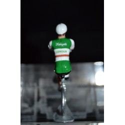 Helyett Leroux - petit cycliste en plomb metal zamak