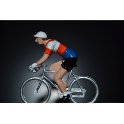 Liberia Grammont - petit cycliste en plomb metal zamak