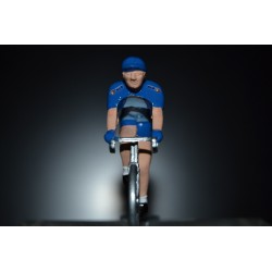 Mapei GB - petit cycliste en plomb metal zamak