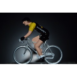 Lotto Jumbo Noir Tour de France 2017 - petit cycliste en acier