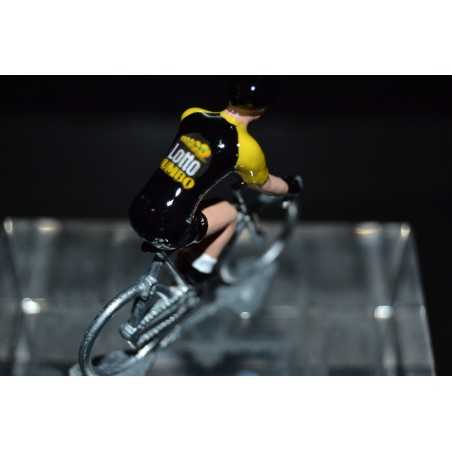 Lotto Jumbo Noir Tour de France 2017 - petit cycliste en acier