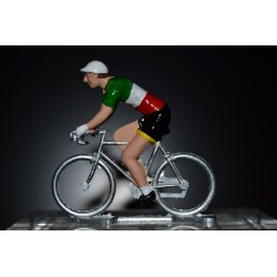 Champion Italie Fabio Aru - petit cycliste en acier