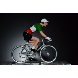 Champion Italie Fabio Aru - petit cycliste en acier