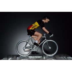 Champion Belgique Oliver Naesen - petit cycliste en acier