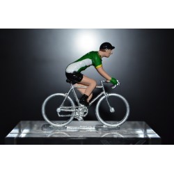 Caja Rural - Seguros RGA - petit cycliste en métal