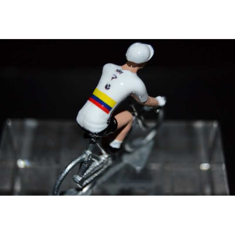 Champion de Colombie - Sergio Henao - petit cycliste en acier