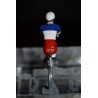 France Champion 2016/2017 Arnaud Demare - petit cycliste miniature en metal