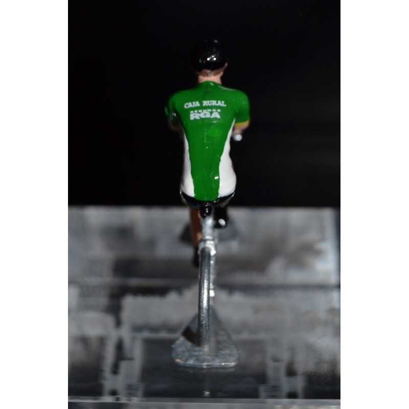 Caja Rural - Seguros RGA - petit cycliste en métal